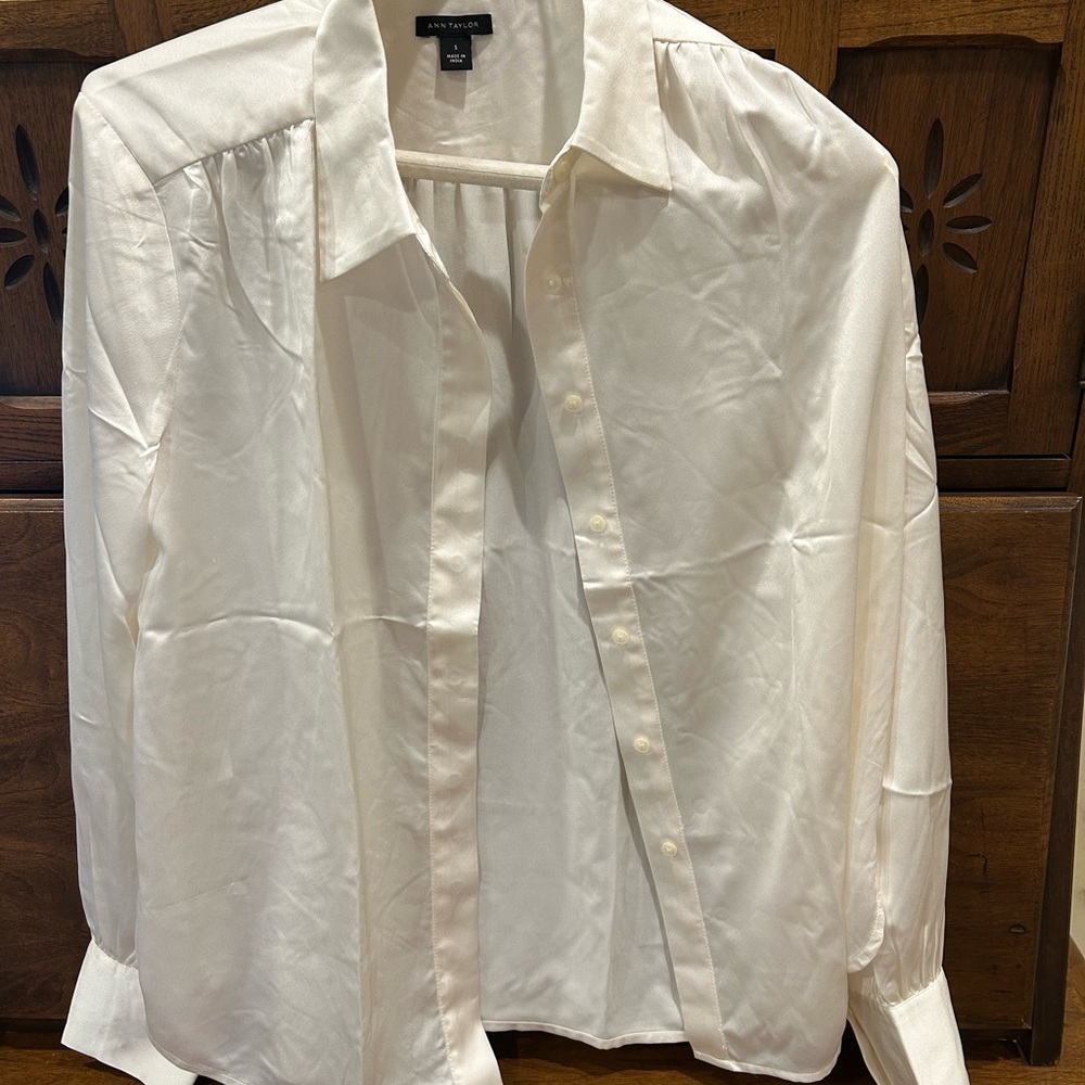 White Button-Up Shirt